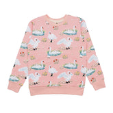 Swans in Spring Sweatshirt